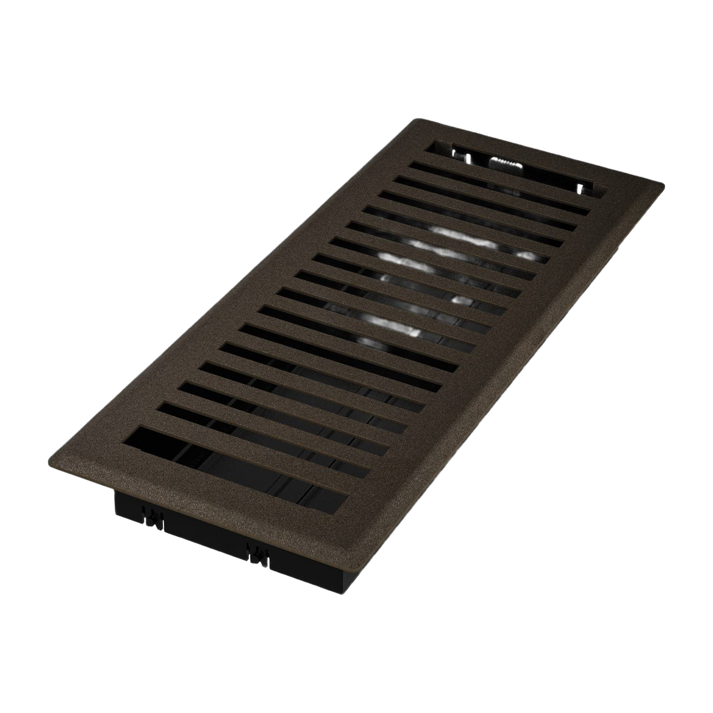 Bronze Age floor register with solid steel face plate for home improvement and plumbing under $50 collection