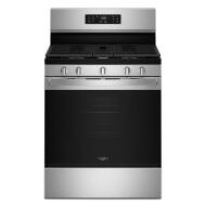 30-inch stainless steel gas range with Air Cooking Technology and steam clean in kitchen appliances collection