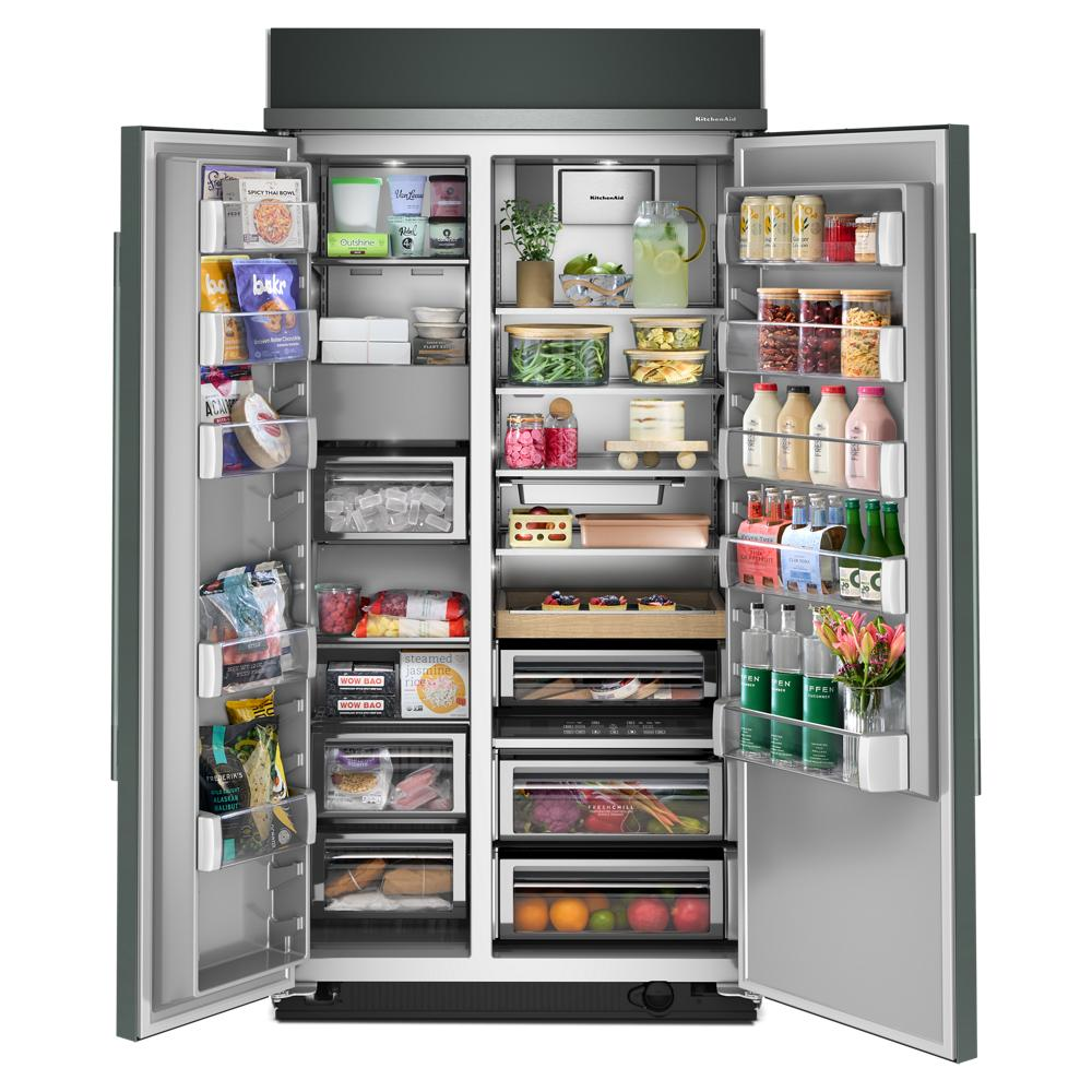 25.5 Cu. Ft. 42" Built-In Side-by-Side Refrigerator with Platinum Interior