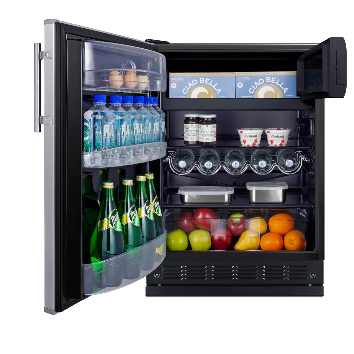24" Wide Refrigerator-Freezer