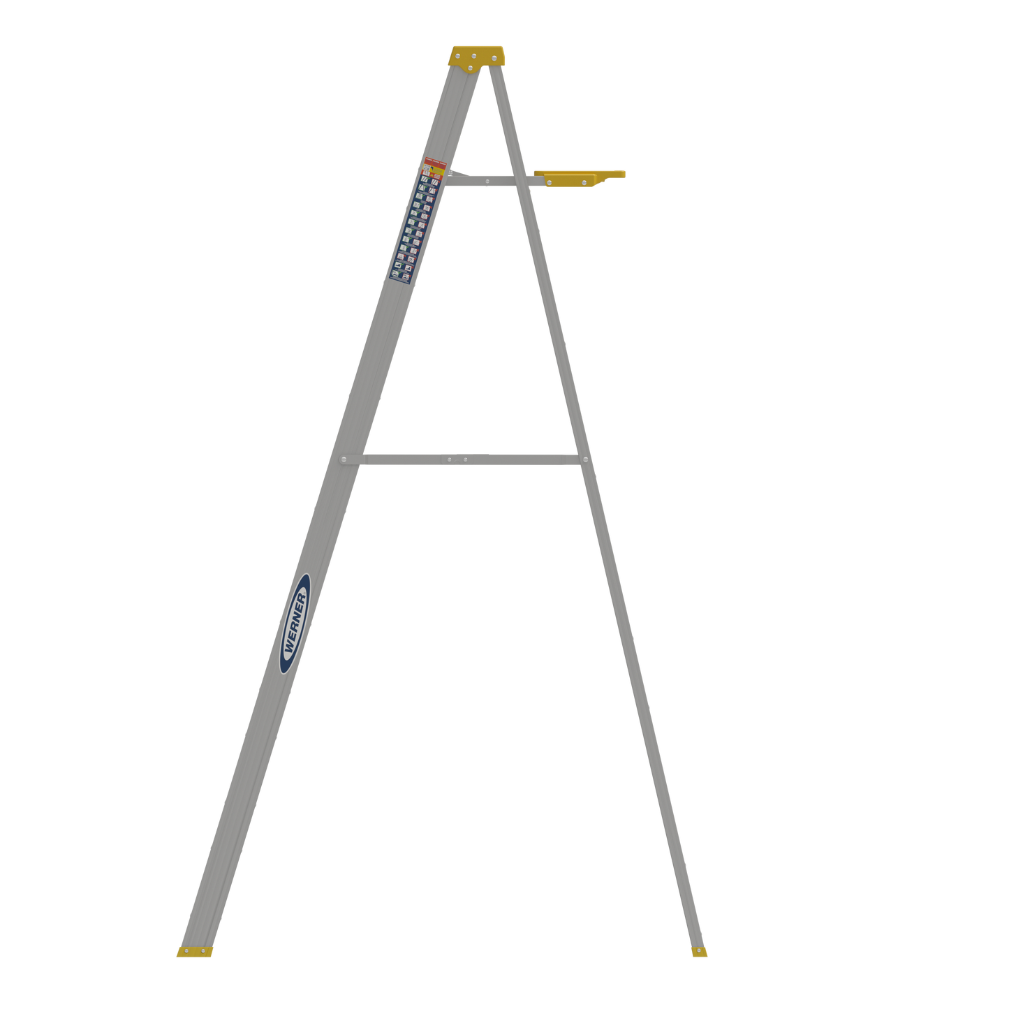 Werner 8 ft. Aluminum Step Ladder