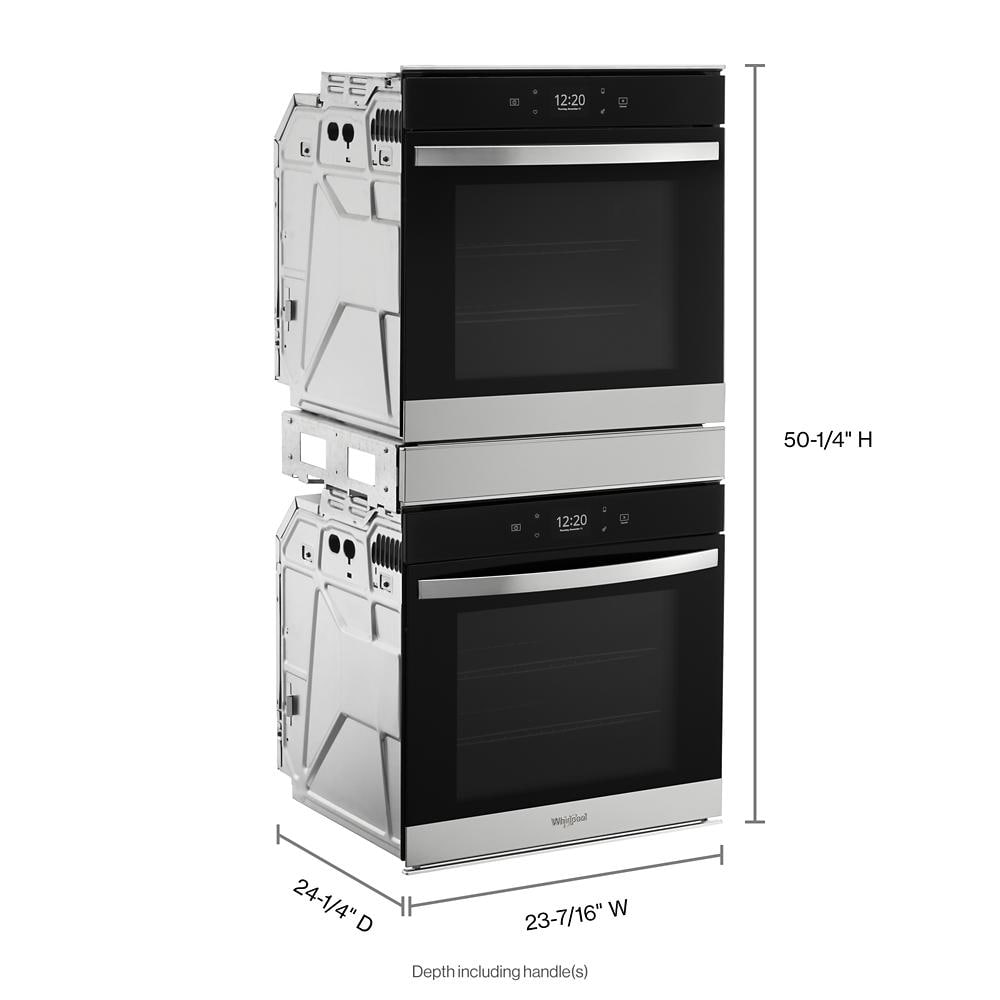 5.8 Cu. Ft. 24 Inch Double Wall Oven with Convection
