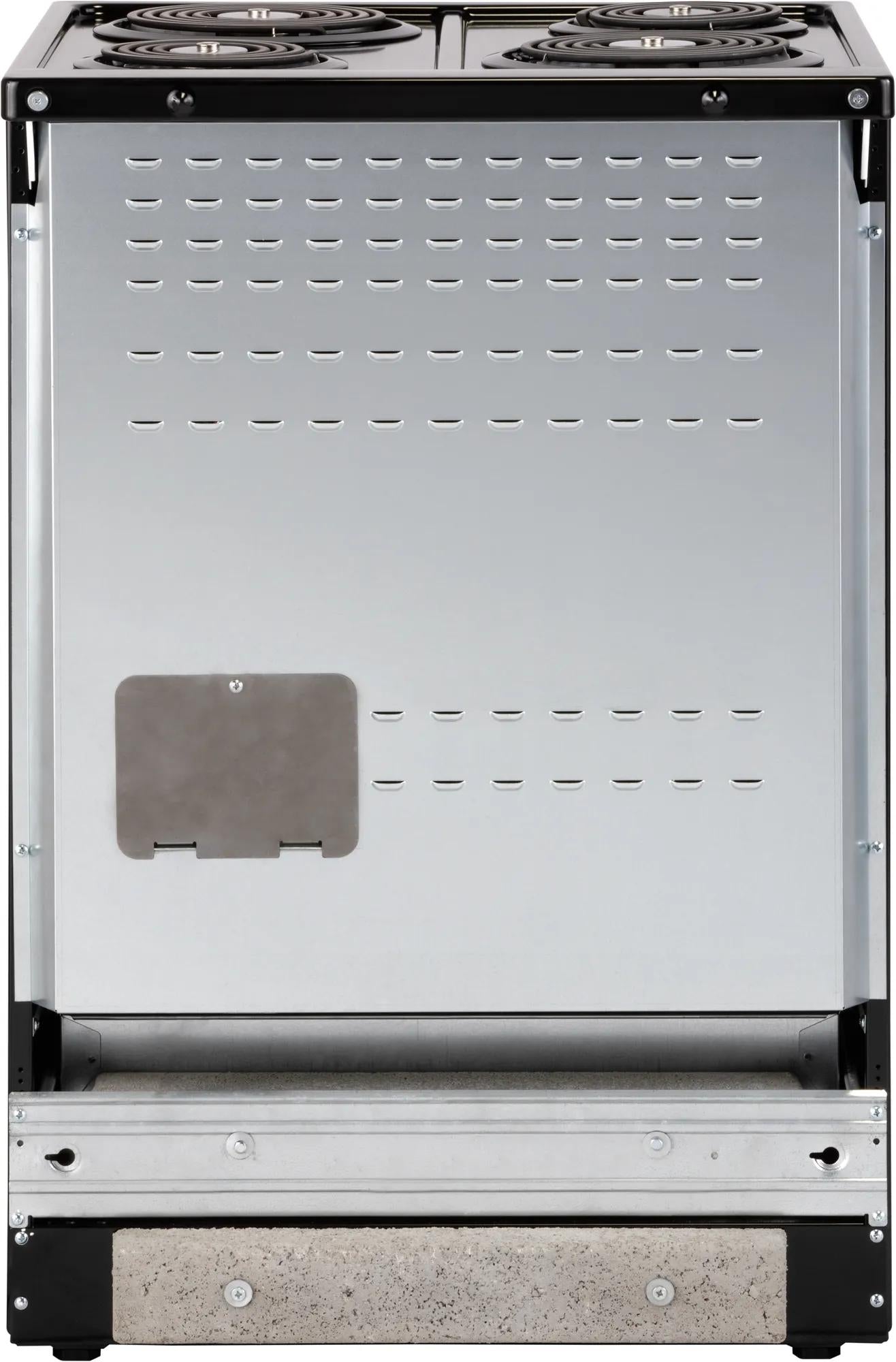 Rear view of electric range showing venting and structural details from the Ranges & Kitchen & Kitchenware collection