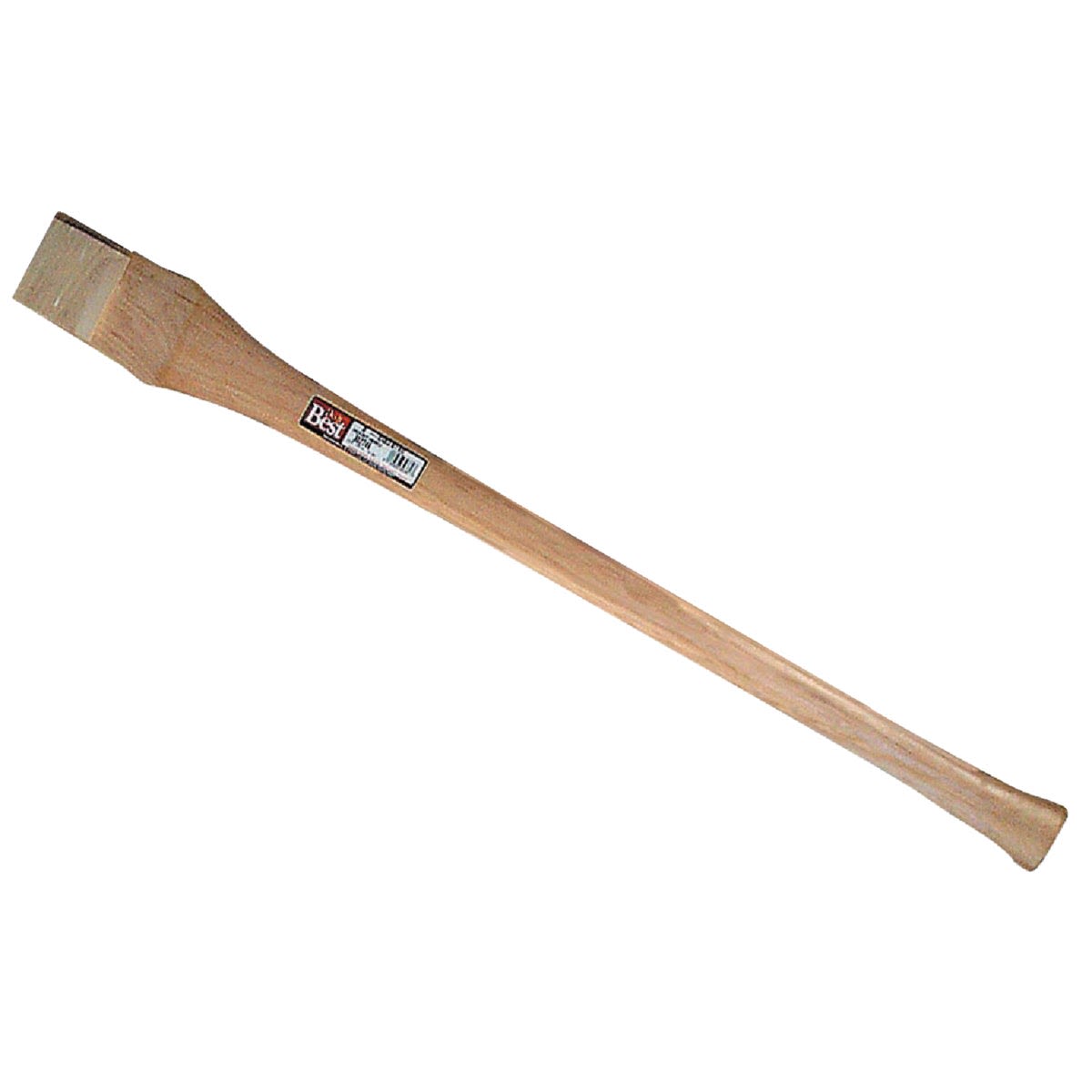 Hickory double bit axe handle, 36 inches long, with smooth wooden finish for tools and home improvement use
