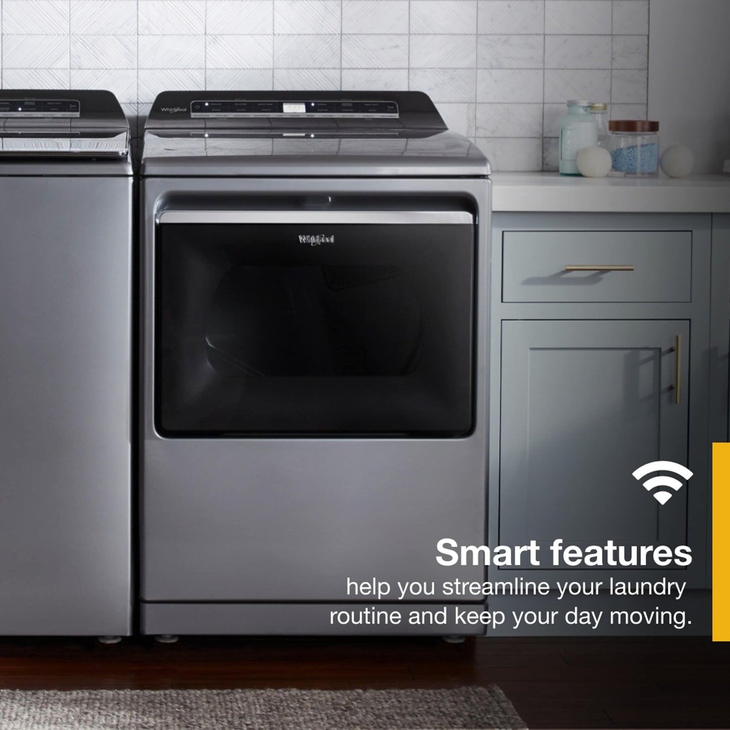 7.4 cu. ft. Top Load Electric Dryer with Advanced Moisture Sensing