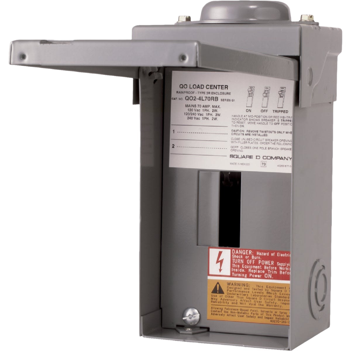 Raintight electrical load center with main lug only design for residential and commercial power distribution under $100 collection