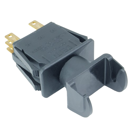 Black plastic and metal electrical switch component for John Deere parts and accessories under $50 collections
