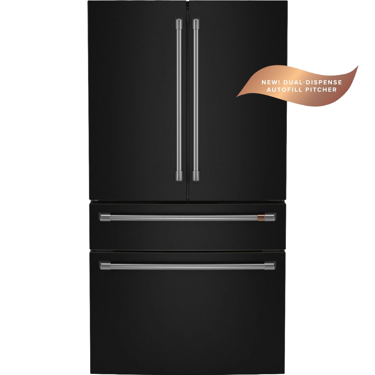 CAFÉ™ ENERGY STAR® 23.2 Cu. Ft. Smart Counter-Depth 4-Door French-Door Refrigerator With Dual-Dispense AutoFill Pitcher
