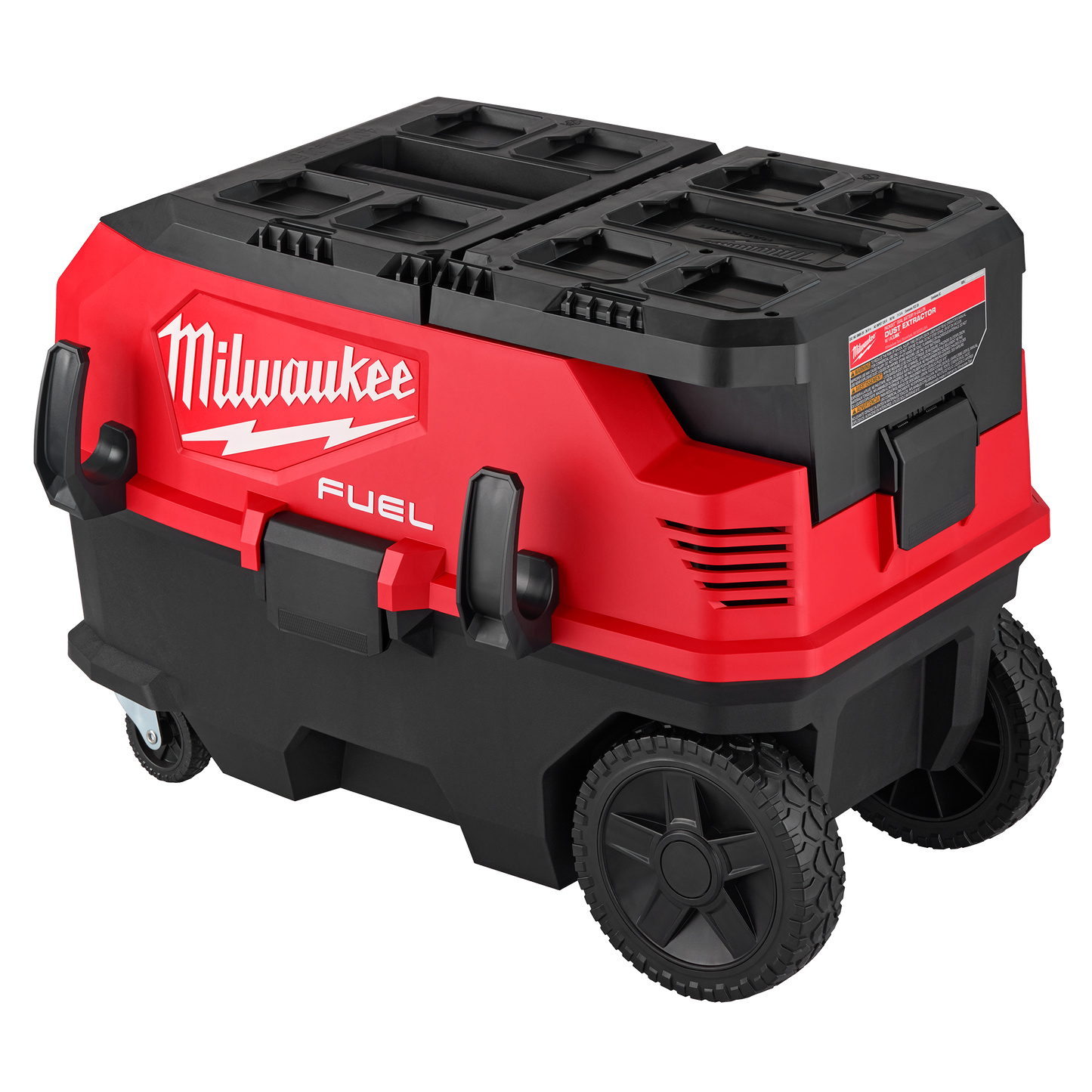 Milwaukee M18 FUEL™ 9 Gallon Dual Battery Dust Extractor w/ PACKOUT™ Compatibility and VACLINK™ Kit