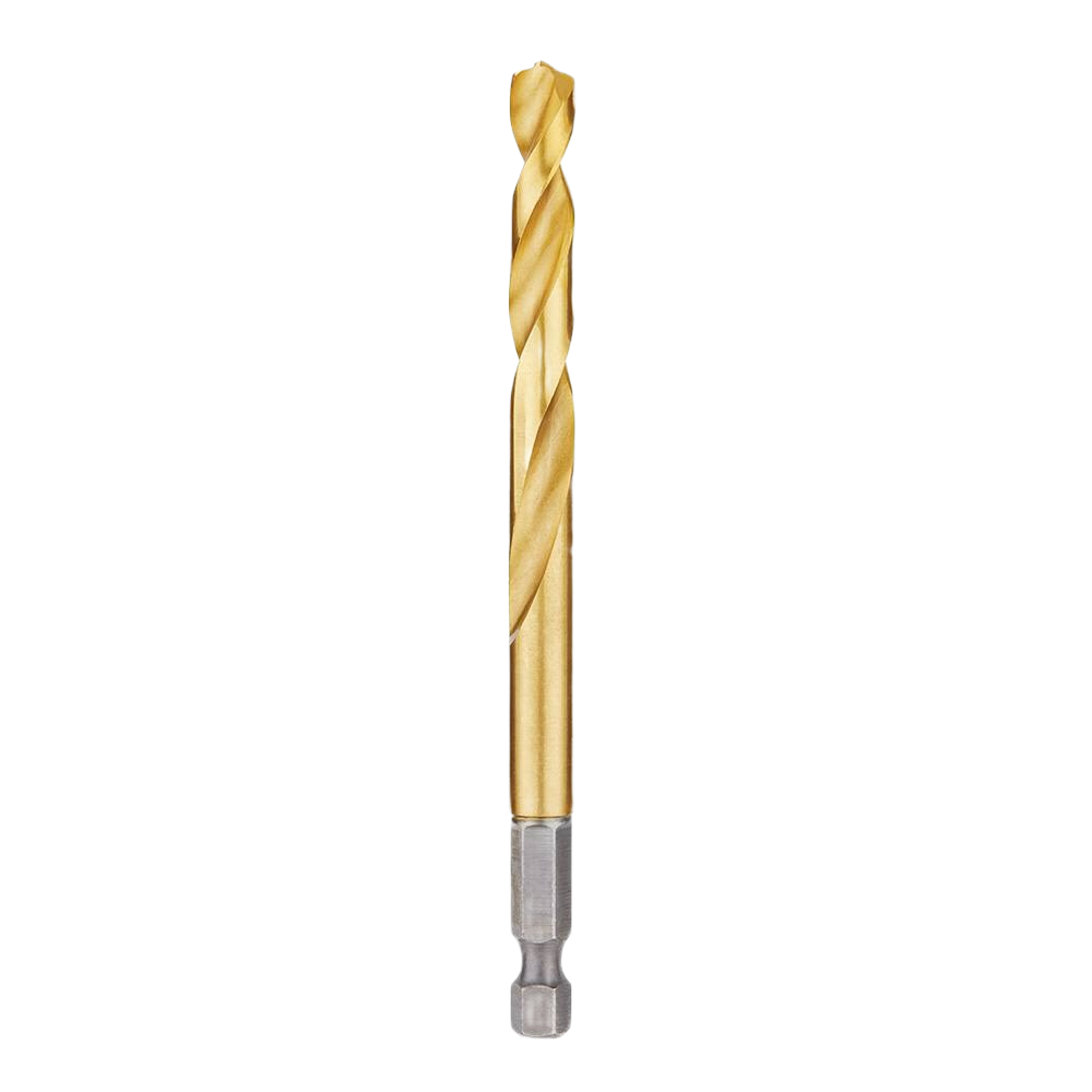19/64 inch titanium drill bit with hex shank for power tool accessories in drill bits and home improvement collections