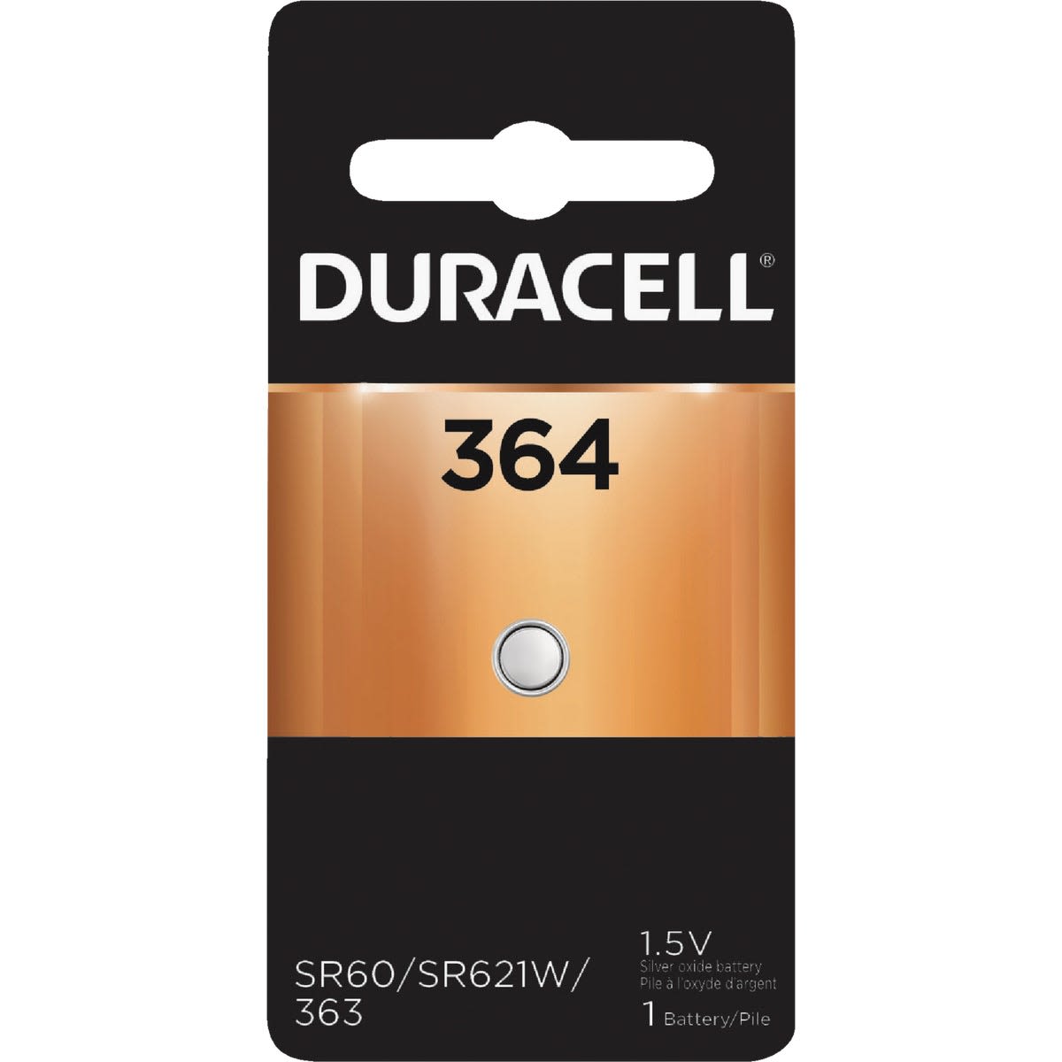Duracell 364 silver oxide button cell battery for household items and batteries under $50 collections