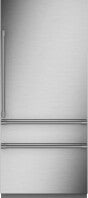Monogram 36" Panel-Ready Premium Integrated Bottom-Freezer Refrigerator - Right Hinge