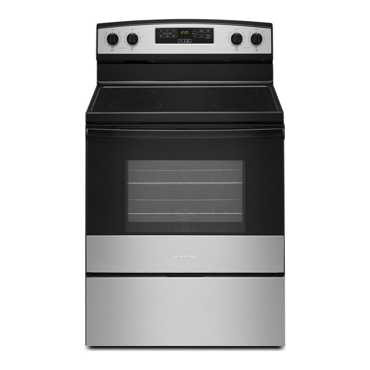 30-inch Amana® Electric Range with Extra-Large Oven Window