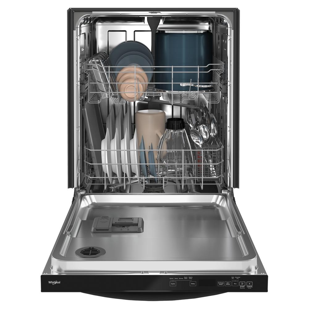 24” Stainless Steel Dishwasher with AI Intelligent Wash and Tall Top Rack