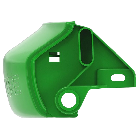 Robust green front bumper designed for lawn tractor protection in automotive tools and John Deere parts collections under $100