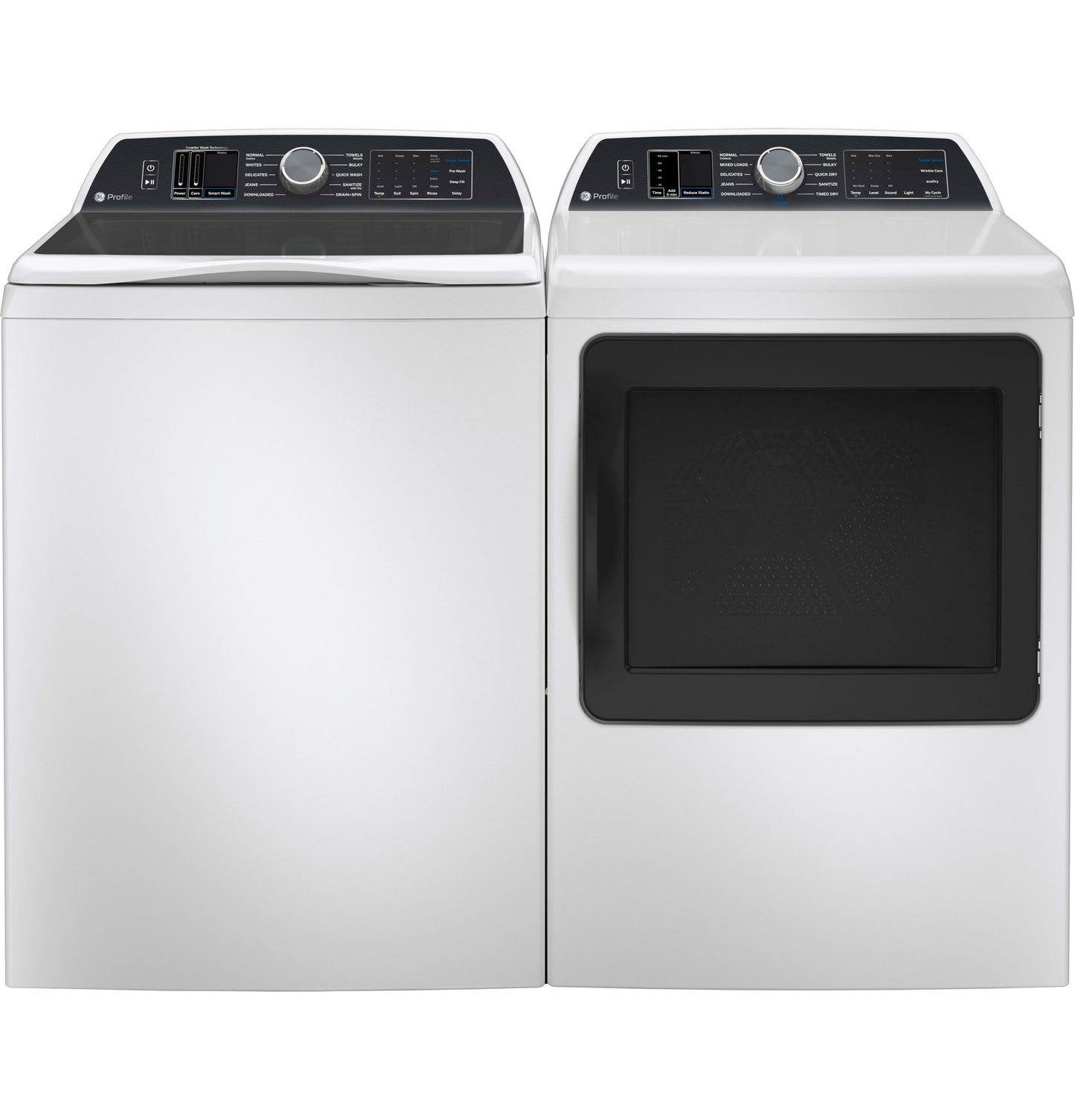 GE Profile™ ENERGY STAR® 5.4  cu. ft. Capacity Washer with Smarter Wash Technology and FlexDispense™