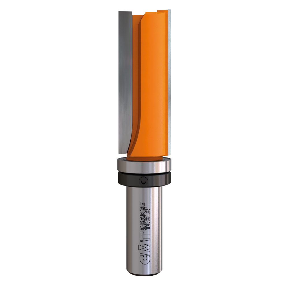 CMT Orange Tools 3/4” x 2" x 3-5/8" Pattern Bits With Bearing, 1/2" Shank