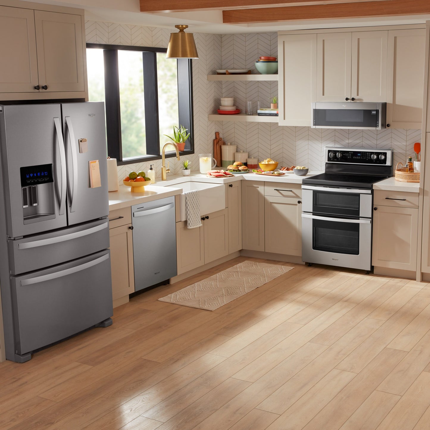 1.1 cu. ft. Low Profile Microwave Hood Combination
