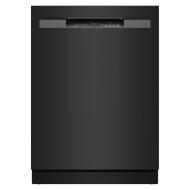 Black front control built-in dishwasher featuring PowerBlast® cycle and heated dry in Dishwashers collection