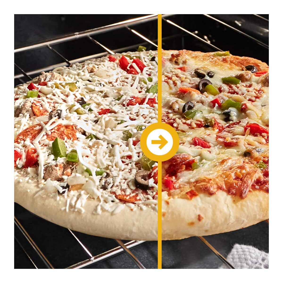 30-inch Gas Range with Air Cooking Technology, No Preheat Air Fry and Air Baking and Self Clean