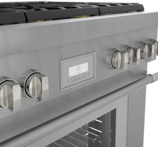 Dual Fuel Professional Range, 36'' Pro Harmony® Standard Depth, Stainless Steel