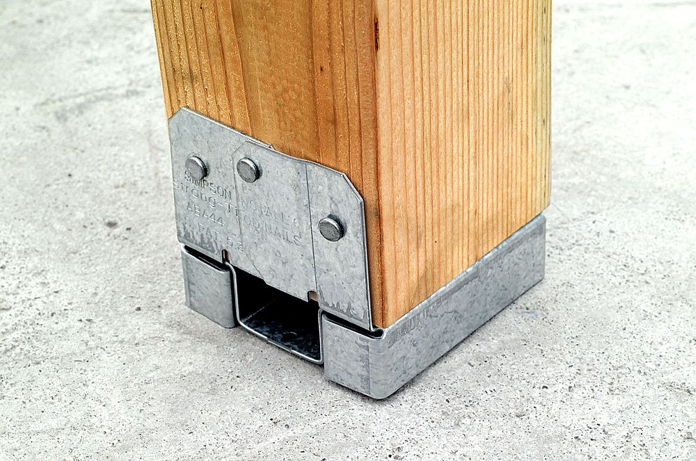 Simpson Strong-Tie 6 x 6 In. Aba Post Base