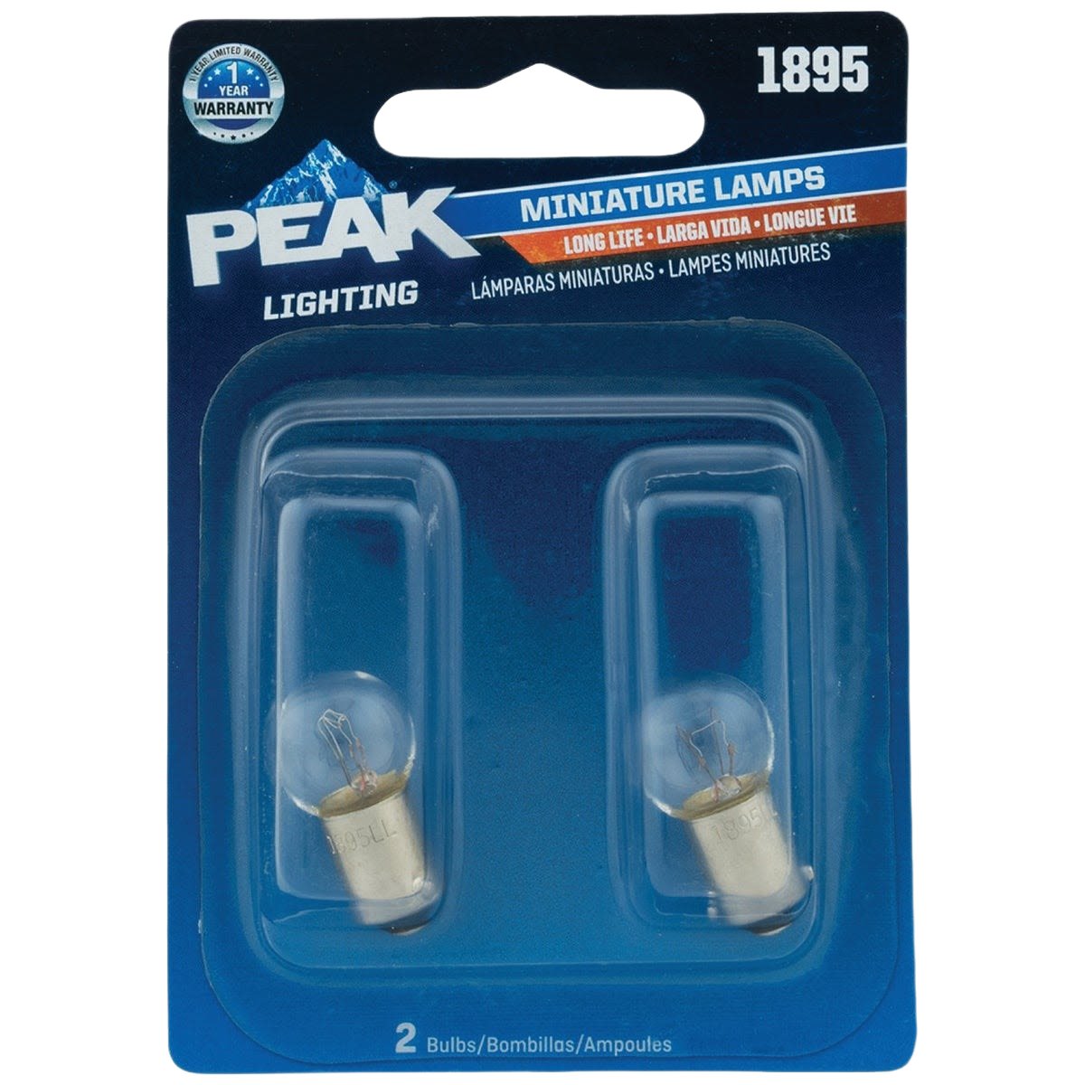 PEAK 14V miniature automotive lamps, 2-pack with long-life design, part of automotive and under $50 collections
