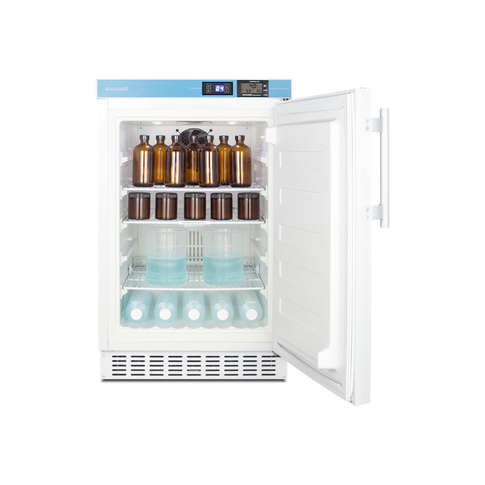 20" Wide Built-In Pharmacy All-Refrigerator, ADA Compliant