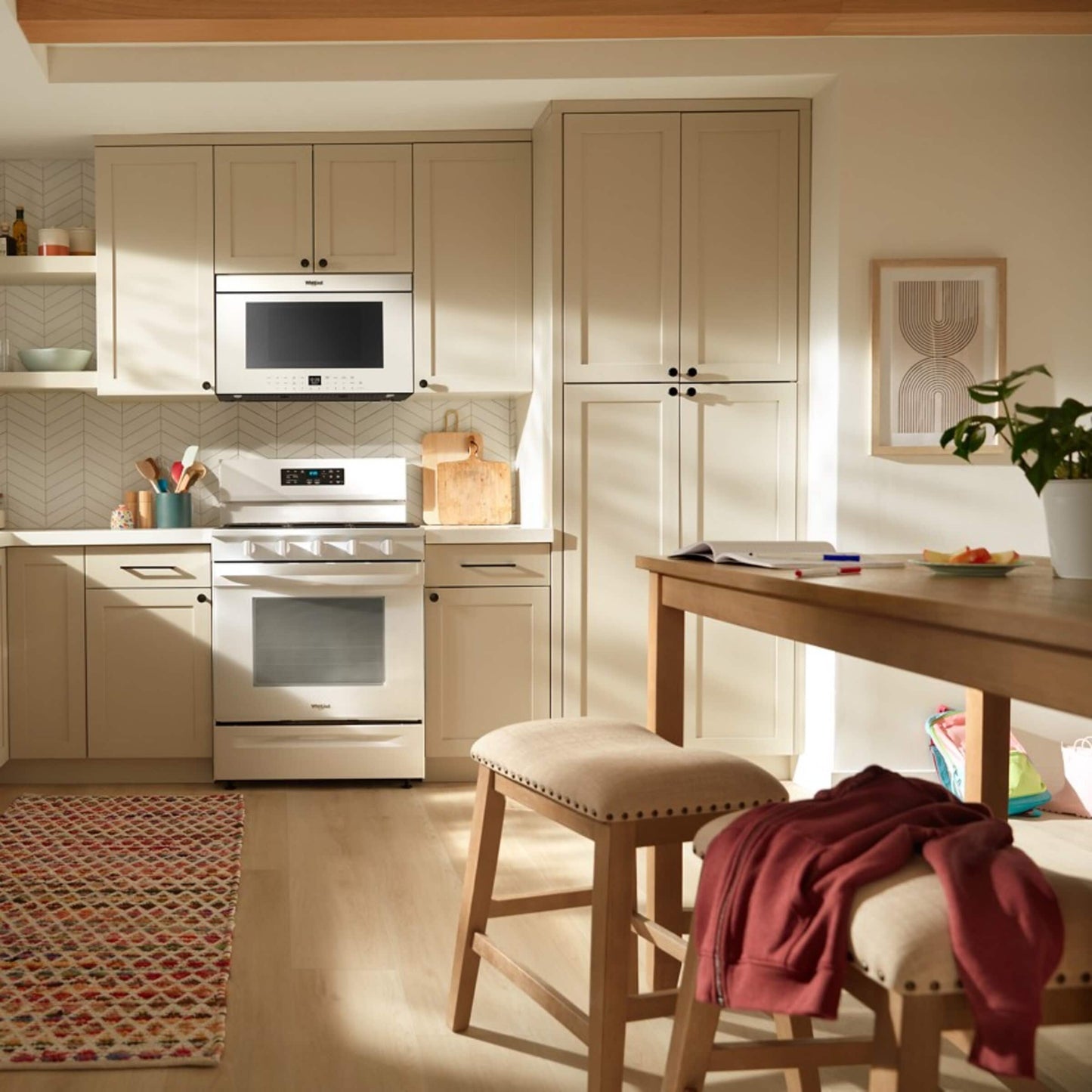 Air Fry Over- the-Range Oven with Flush Built-in Design