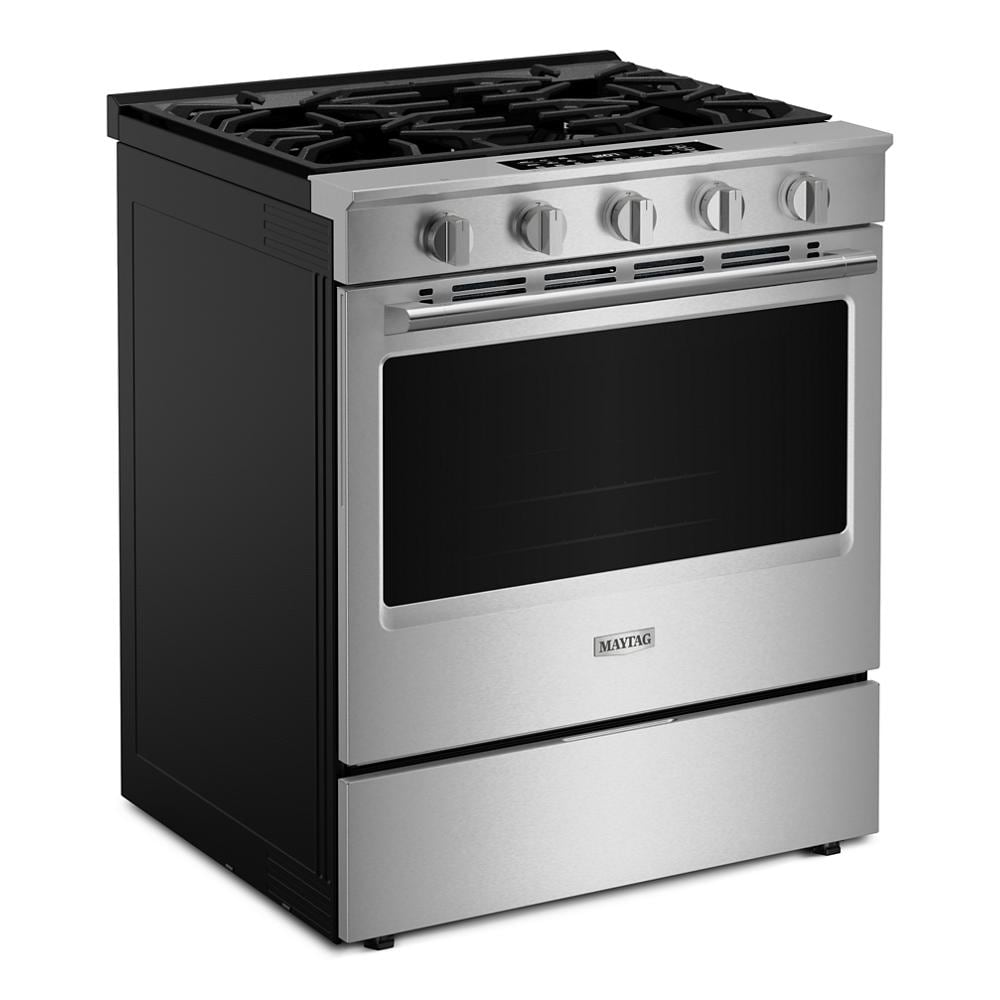 30-Inch Wide Slide-In Gas Range with Grill Mode and No Preheat Air Fry - 5.0 Cu. Ft.