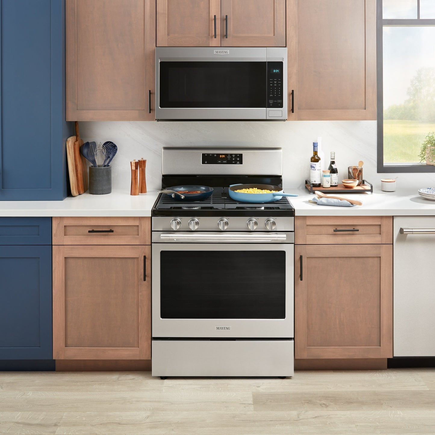 Over-The-Range Microwave with Non-Stick Interior Coating - 1.7 Cu. Ft.