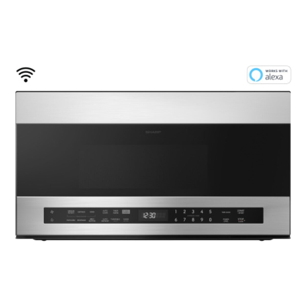 30" / 1.7 CF Smart Over-the-Range Microwave Oven