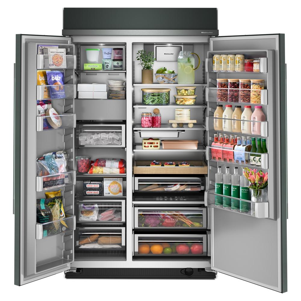 30 Cu. Ft. 48" Built-In Side-by-Side Refrigerator with Platinum Interior