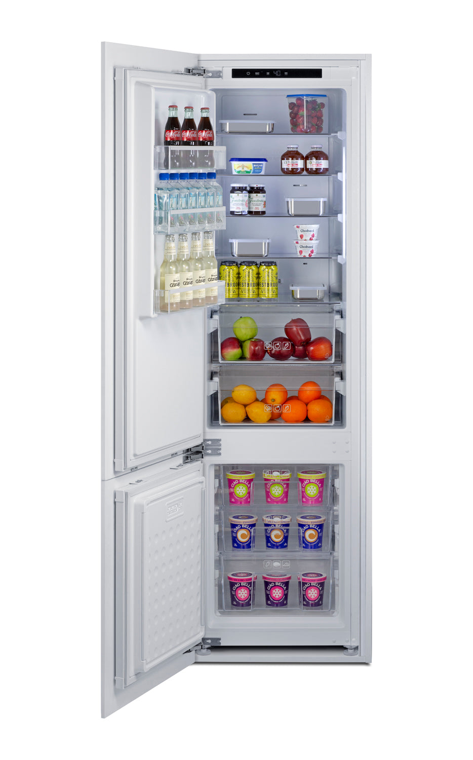 24" Wide Fully Integrated Bottom Mount Refrigerator-Freezer (Panel Not Included)