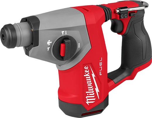 Cordless rotary hammer with ergonomic handle and mode selector for efficient drilling in tools and home improvement projects