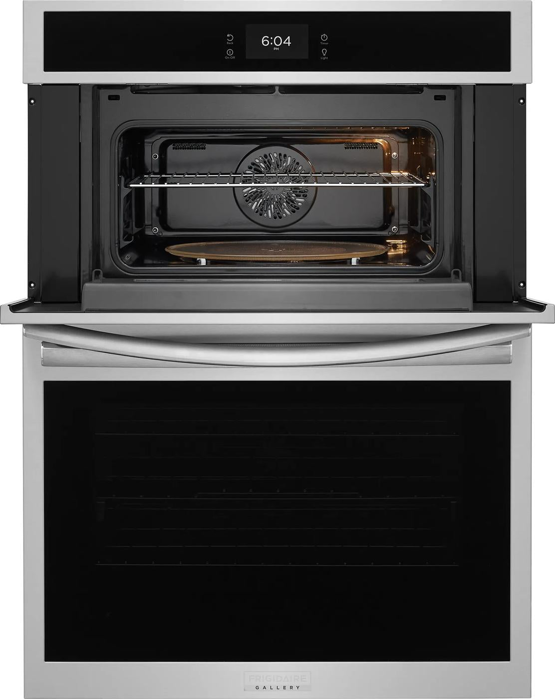 30" Electric Wall Oven and Microwave Combination with Stone-Baked Pizza