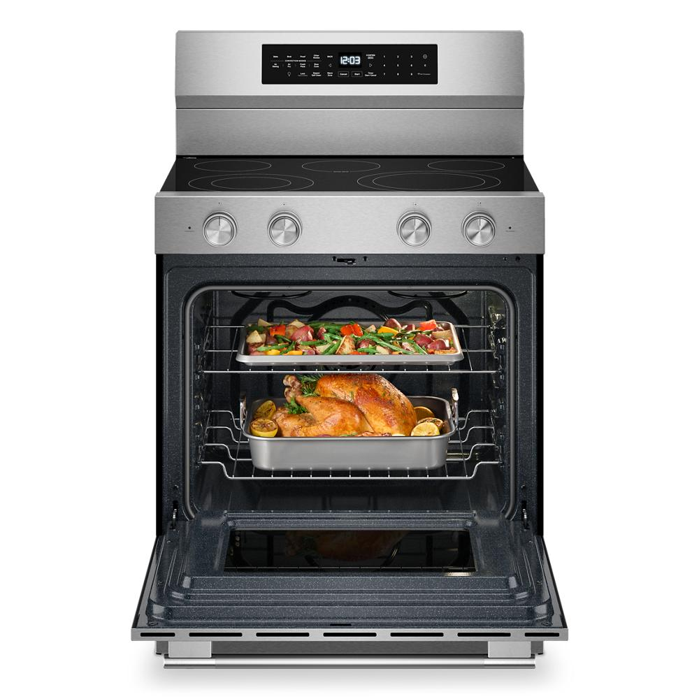5.3 Cu. Ft. Smart Freestanding Electric Range with Convection Cooking Modes
