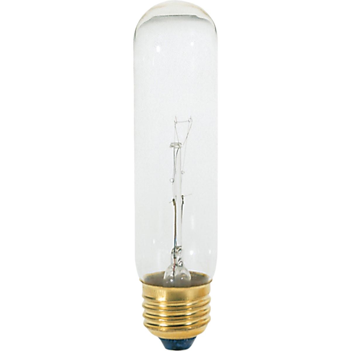 Clear tubular incandescent appliance bulb with metal screw base for lighting and electrical projects under $50 collections