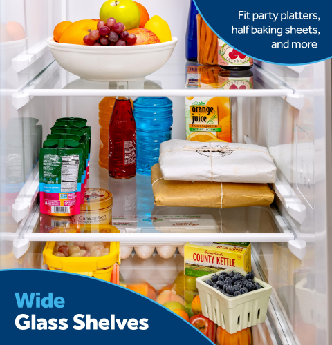 GE® 24.2 Cu. Ft. Counter-Depth Side-By-Side Refrigerator with Internal Dispenser and In-Door Icemaker