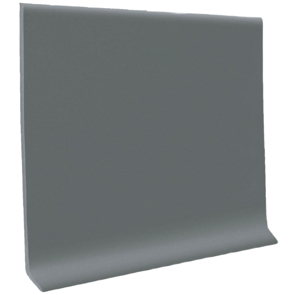 Dark gray vinyl wall base with self-stick backing, designed for flooring and tile applications under $50 collection