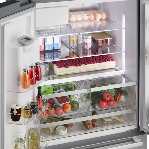 500 Series, French Door Bottom Mount Refrigerator, 36'', Stainless Steel