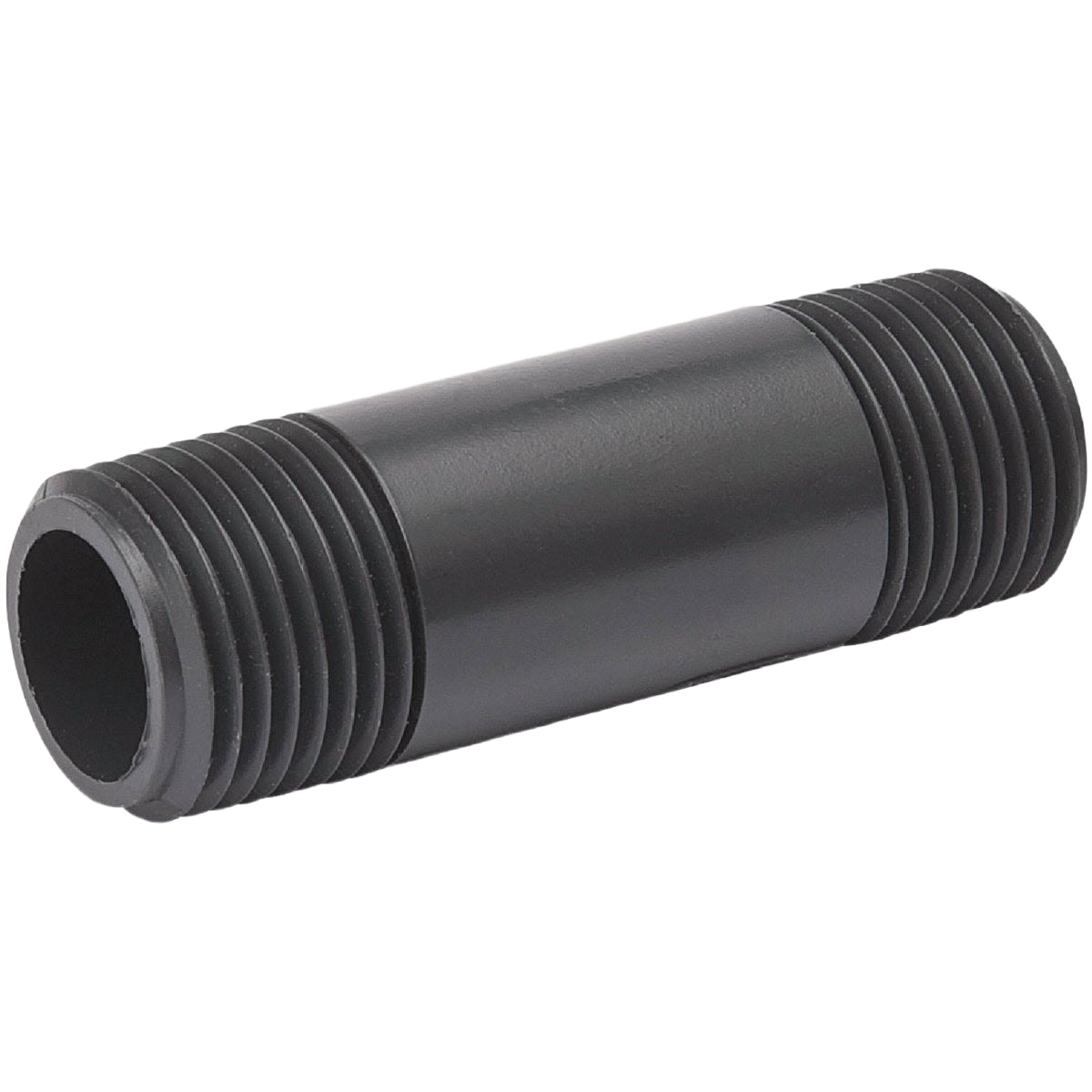 Black Schedule 80 PVC threaded nipple for plumbing in pipes & fittings and home improvement under $50 collection