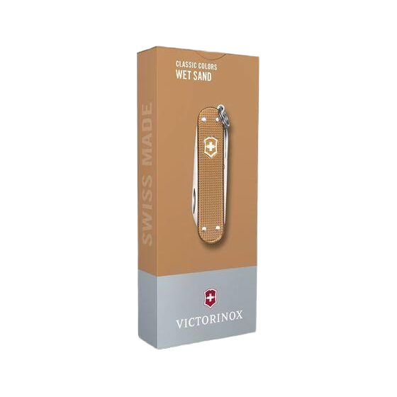 Victorinox compact Swiss Army pocket knife with wet sand finish, ideal for cutting, woodworking, and hand tools under $50 collections.