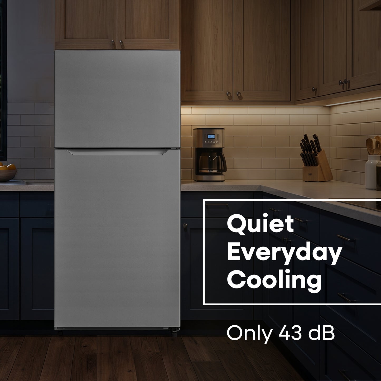 Element Electronics 20.5 cu. ft. Top Freezer Refrigerator - White, ENERGY STAR (ERT21CSCW)