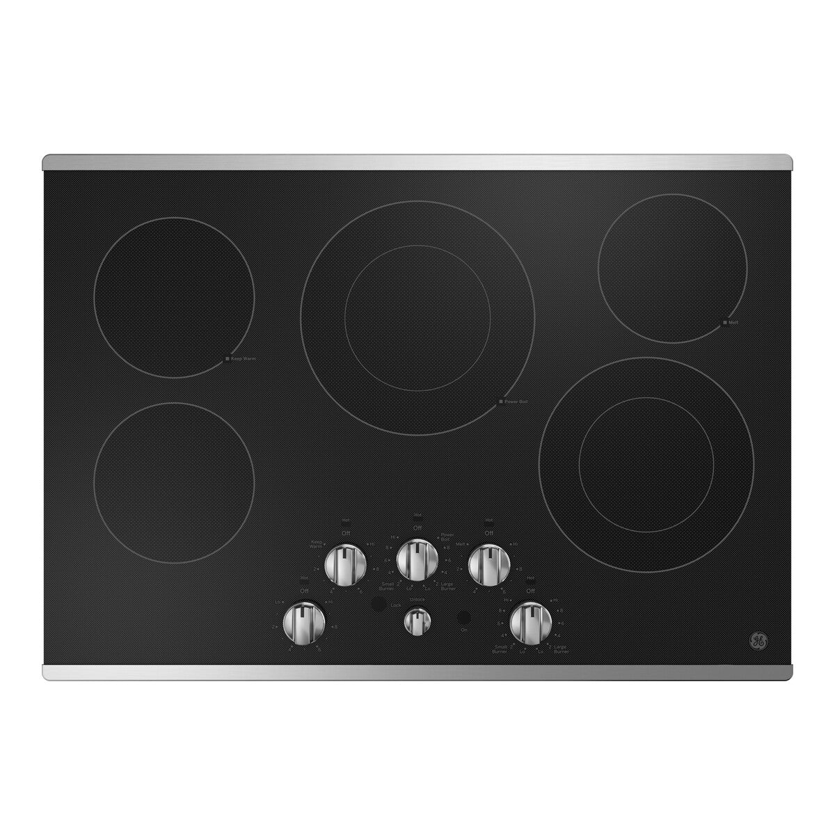 GE® 30" Built-In knob Control Electric Cooktop
