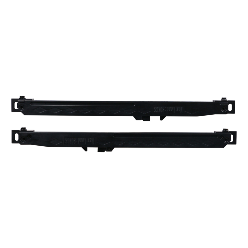 Pair of matte black soft close sliding door hardware components for quiet and smooth barn door operation under $100