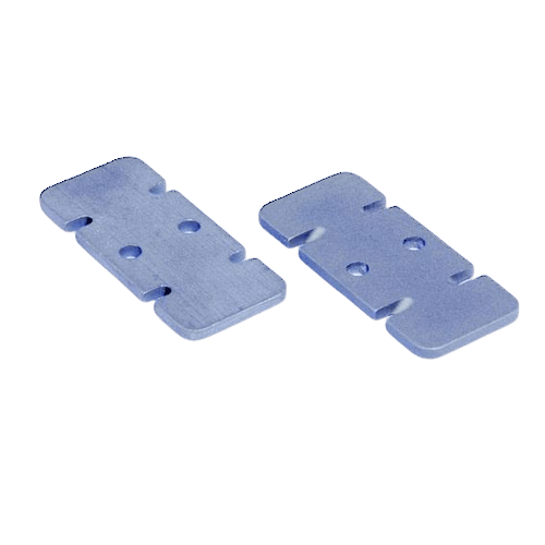 Pair of carbon steel replacement blades for woodworking tool accessories in home improvement and power tool collections