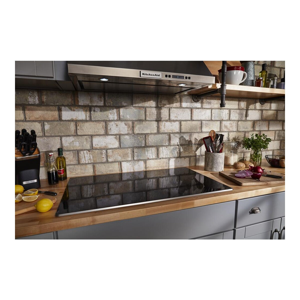 36" Electric Cooktop with 5 Elements and Touch-Activated Controls