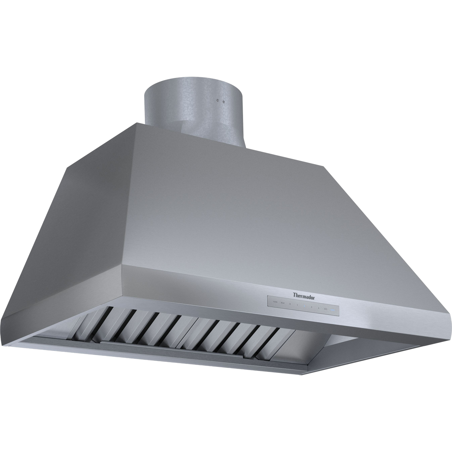 Professional, Pyramid Chimney Wall Hood, 36'', Stainless Steel