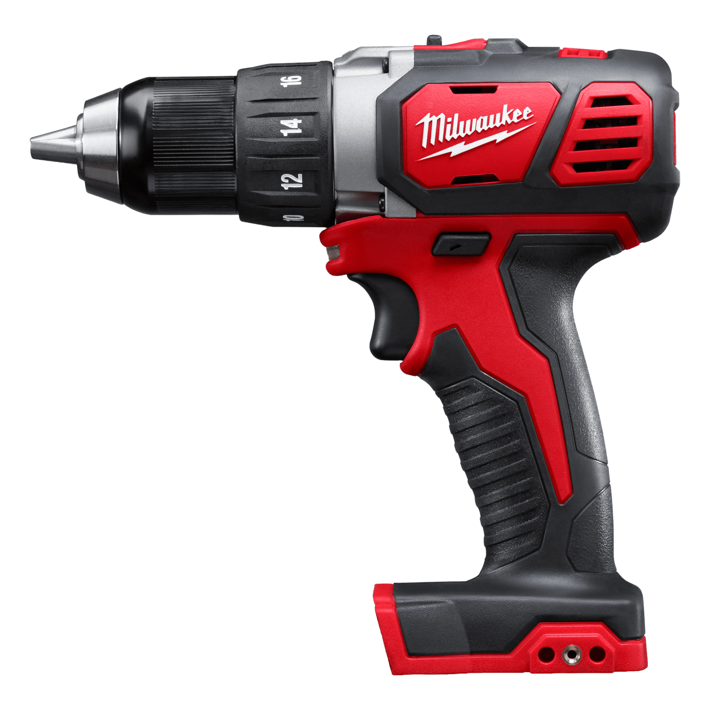 Cordless red and black drill driver with adjustable torque settings and ergonomic grip for home improvement tasks